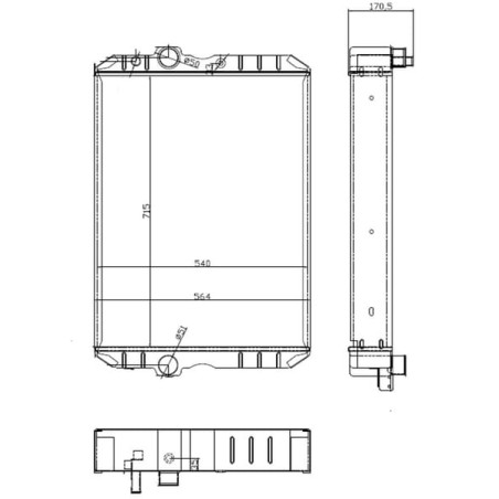 Kühler - RE63188N