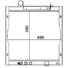RE223478N Kramp, Radiator 