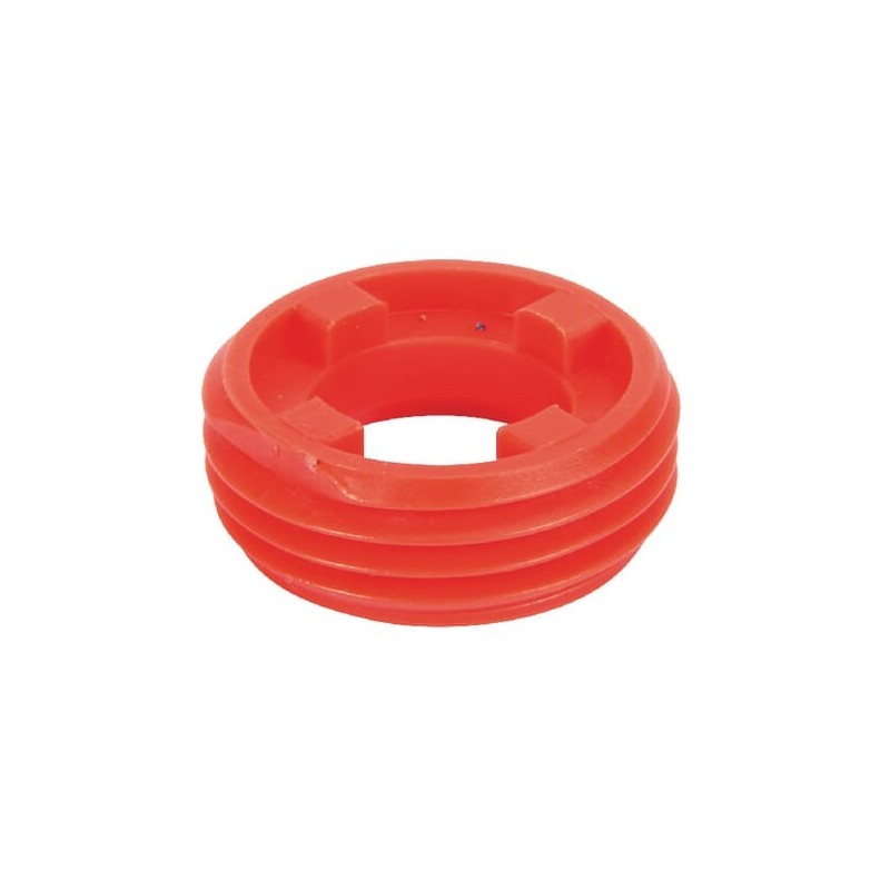 Threaded ring, red Hostaform C Rau - RG00055647 Threaded ring, red Hostaform C Rau - RG00055647