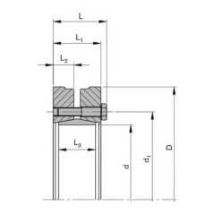 RFN406150 Ringfeder, Shrink washers 
