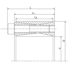 RFN7014190X260 Ringfeder, Series RFN7 