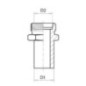 Coupling 18L 15L - REDV1815L