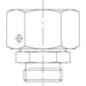 Coupling 25S 12S - REDSD2512S