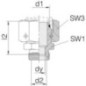 14S 10S coupling - REDSD1410S