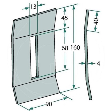 Scraper tooth packer - RF23748