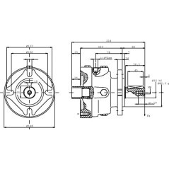 Brake disc RF2 89 OMS - RF289