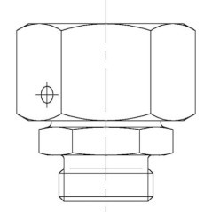 Coupling 12L 8L - REDSD128L
