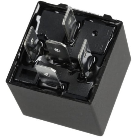 Mini-Relais 12V, Umschalter, 30A/40A, Diode, mit Halter - RL112C3D2