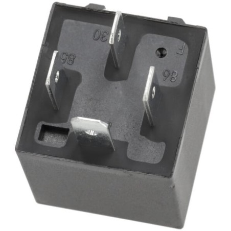 Mini relay 12V, normally open, 40A, with holder - RL112A3