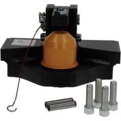 Ball coupling 80 mm base plate - ROE75L155