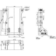 JCB attachment support with Piton - RO881C2702C