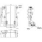 JCB attachment support with Piton - RO881C2702C JCB attachment support with Piton - RO881C2702C
