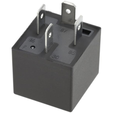 Mini relay 12V, normally open, 40A, without holder - RL112A1