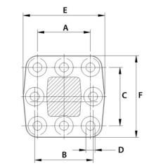 Towing eye ball coupling 80mm - ROE59339