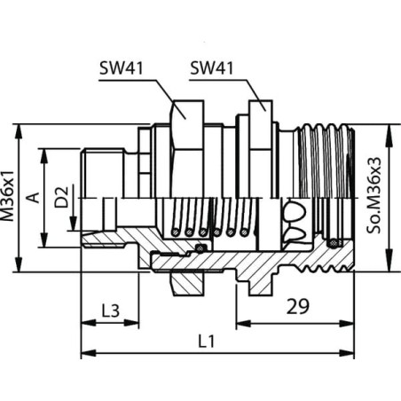 Kupplungsmuffe 15L - RSF12L22