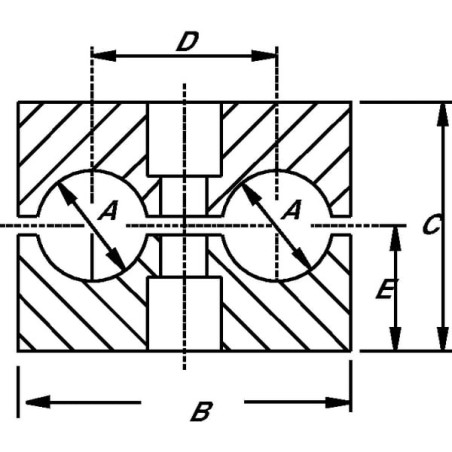 Schellenkörper PP 13/13mm - RS912113P001