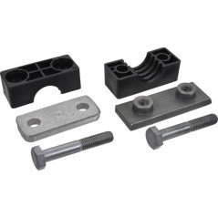 Pipe clip complete heavy C2 28mm PP - RS228ZPP