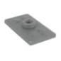 Weld-on plate double GR.3 - RS9323 Weld-on plate double GR.3 - RS9323