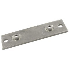 Two hole plate S.S. Gr.5 - RS9415RVS