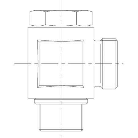 Banjo coupling 12L R1/2 - RSWS12LR12