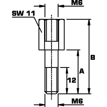 M8 screw x29 - RS9513D