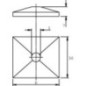 Pipe clamp complete 20x20 5 - RS32020P005