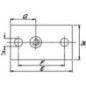 Schraubplatte einfach RS 0-E - RS9410 Schraubplatte einfach RS 0-E - RS9410