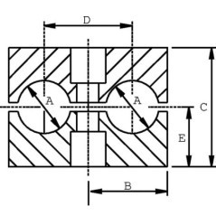 RS912204PA RSB, Schellen-Gehäuse Komplett 