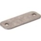 Deckplatte einf. Edelstahl A6 - RS9216RVS Deckplatte einf. Edelstahl A6 - RS9216RVS
