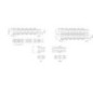 Rollenkette Lambda Dupl. 1/2 Zoll - RS08BLAMBDA2