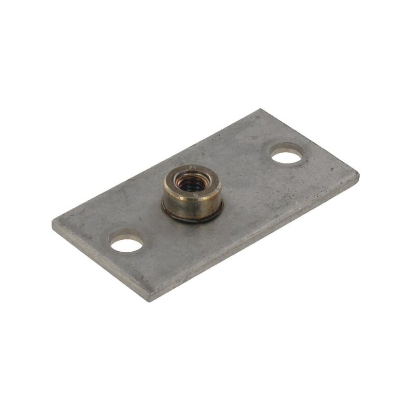 Schraubplatte einfach V2A GR.0 - RS9410RVS Schraubplatte einfach V2A GR.0 - RS9410RVS
