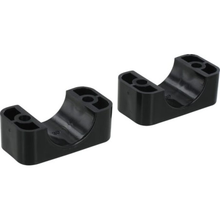 Clamp black smooth A4 30 mm - RS911430PAG