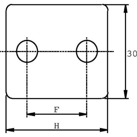Deckplatte schwer Baugrösse 3 - RS9213Z