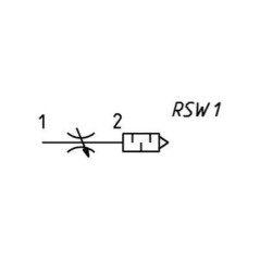 RSW38 Camozzi, Brass 