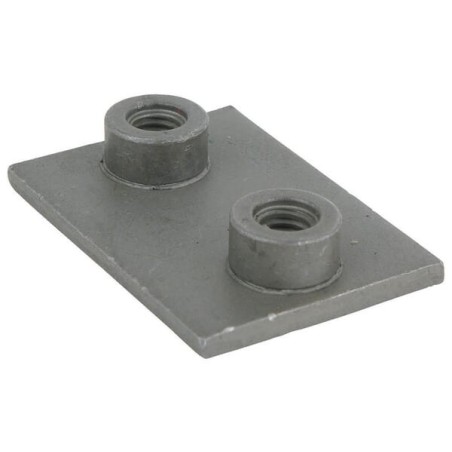 Weld-on plate single GR.3 - RS9313