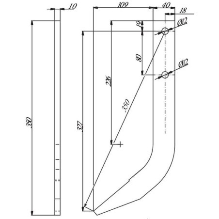 Fräshaken Hartmetall - RRT3700A