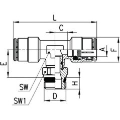 T-push-in fitting - S64301214