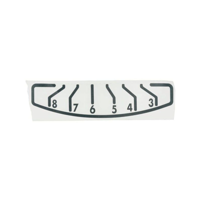 Label adjustable height - SA16352 Label adjustable height - SA16352