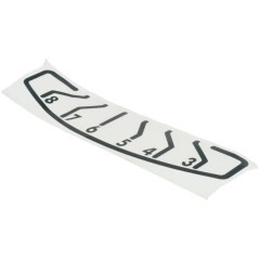 Label adjustable height - SA16352