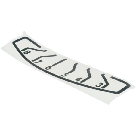 Label adjustable height - SA16352
