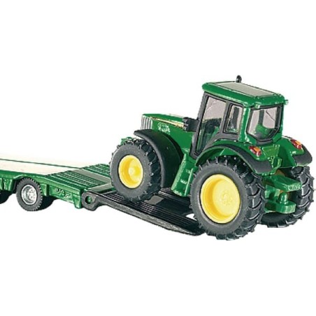 Tieflader mit 2 John Deere Traktoren - S01837