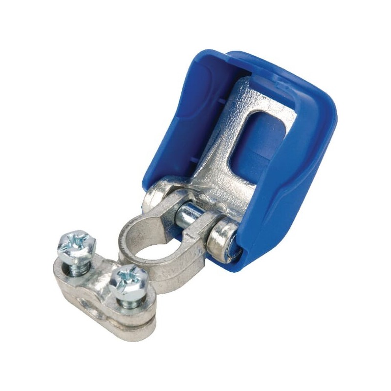 Battery terminal, negative, blue - RTH11502B Battery terminal, negative, blue - RTH11502B
