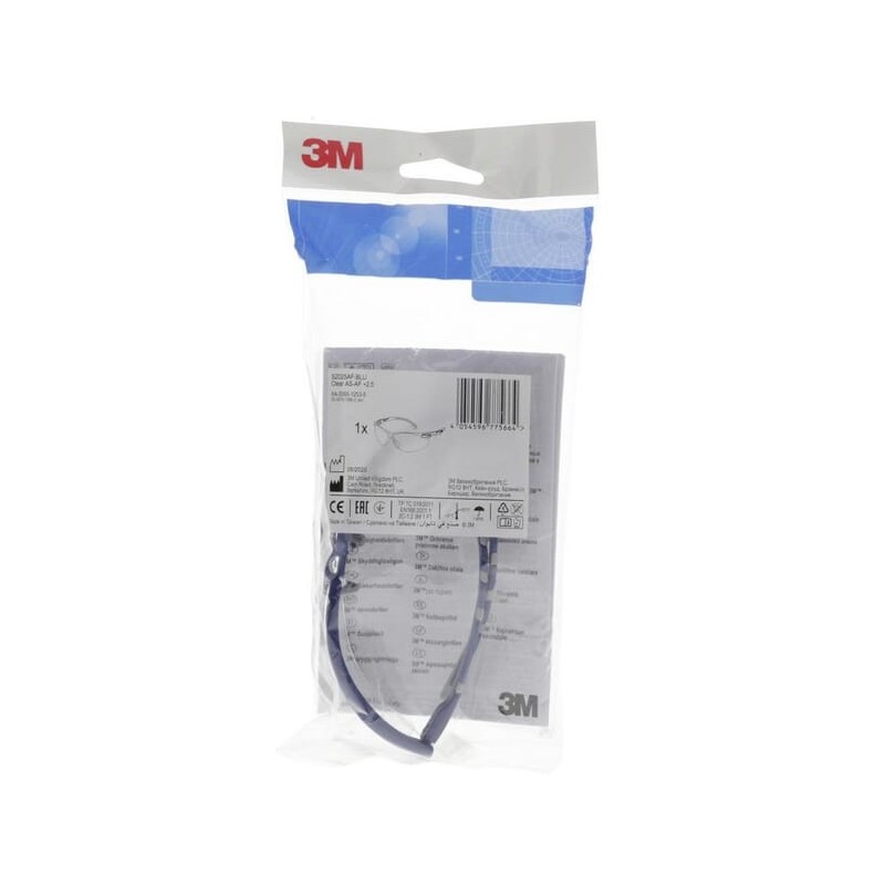 Schutzbrille, Solus 2000, 2,5 - S2025AFBLU