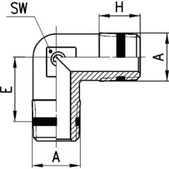 Elbow fitting - S201038