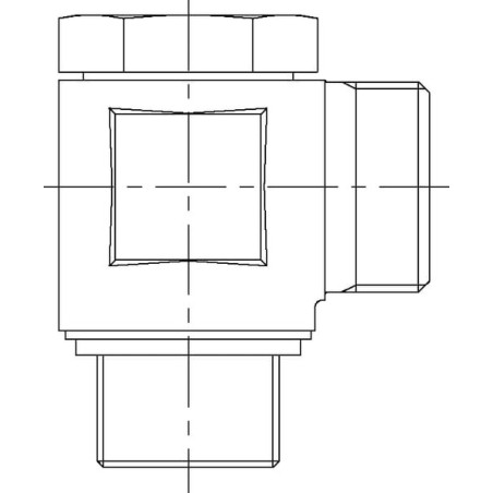 Angled banjo coupling - RSWS16SR12