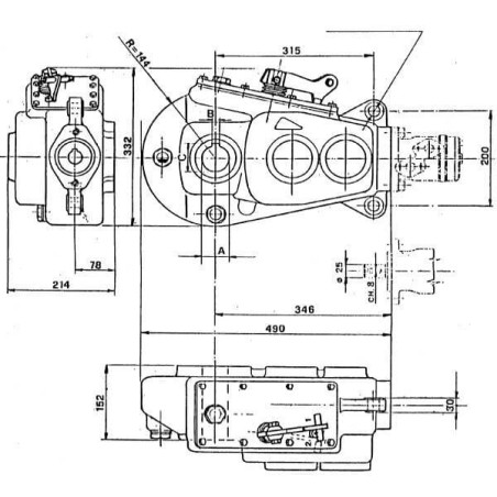 Getriebe 35,21 / 17,81 - RT4002V55