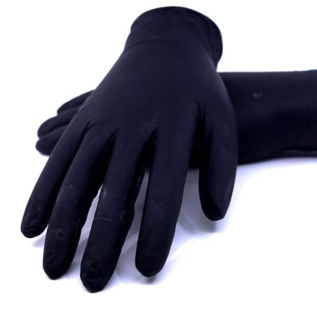 Gentle Touch Black S 100pcs - RX60BLKS