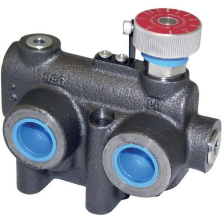 Flow control valve 3-way 030 l/min - RV2FV2V012030