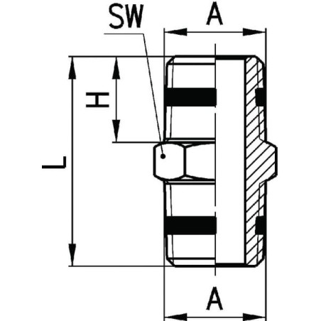 Złączka rurowa - S250012