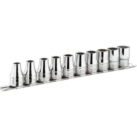 Sockets 1/2 inch rack 7pc - S40U